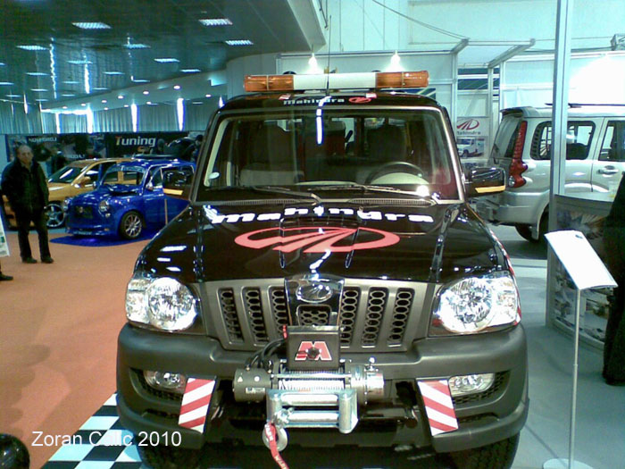 Mahindra Scorpio 2010 International Car Show Belgrade